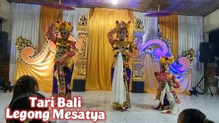 Tari Bali Legong Mesatya [ Pura Dalem Selanbawak Marga Tabanan Bali ]