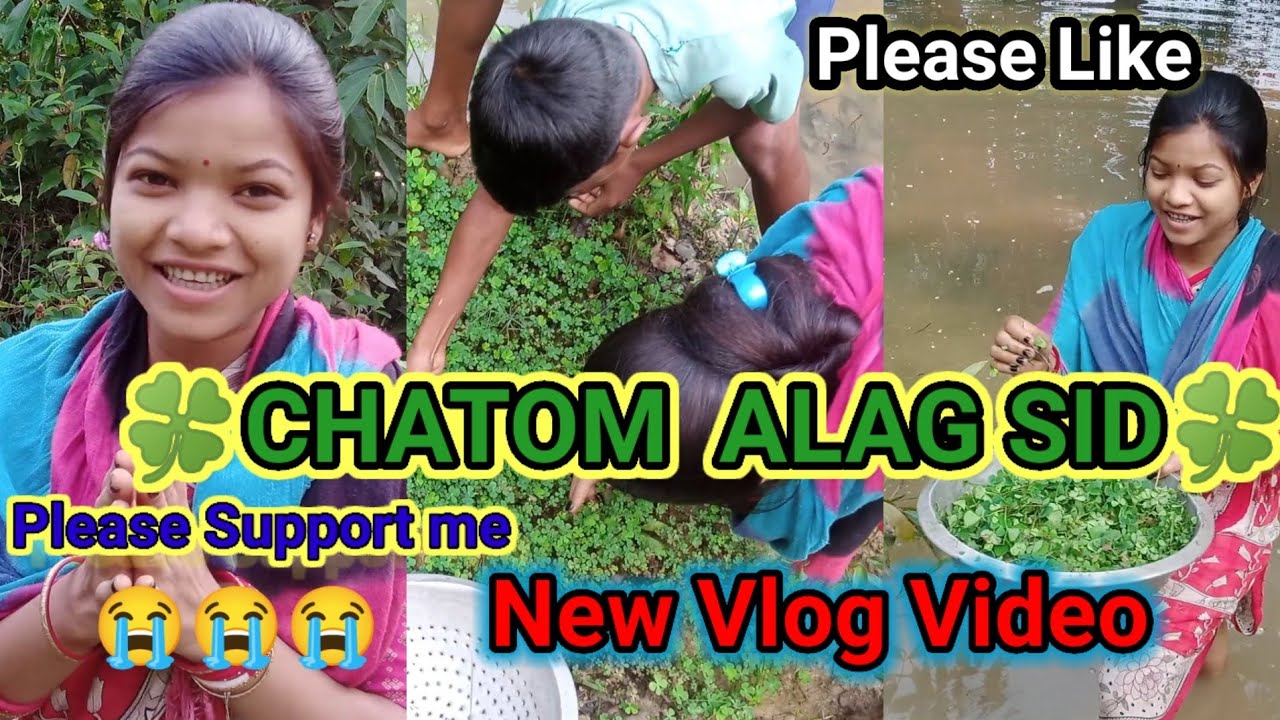 CHATOM ALAG SID 🍀🍀//NEW SANTALI VLOG VIDEO 2023PLEASE SUPPORT ME😭😭😭