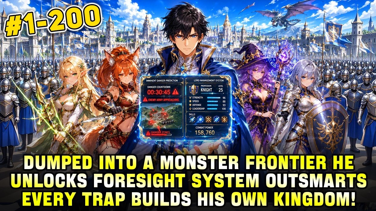 EXILED By NOBLE WIFE… He Awoke A FORESIGHT SYSTEM, Built A MIGHTY KINGDOM In MONSTER-INFESTED LAND!