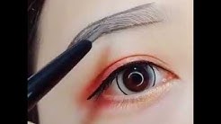 Tutorial MakeUp Artis Korea | Cara membuat alis - Durasi: 5.07. 