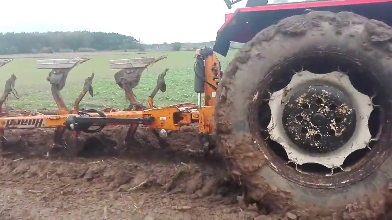 Testujemy Zetor 8045 w Pługu obrotowy 4 czy da radę