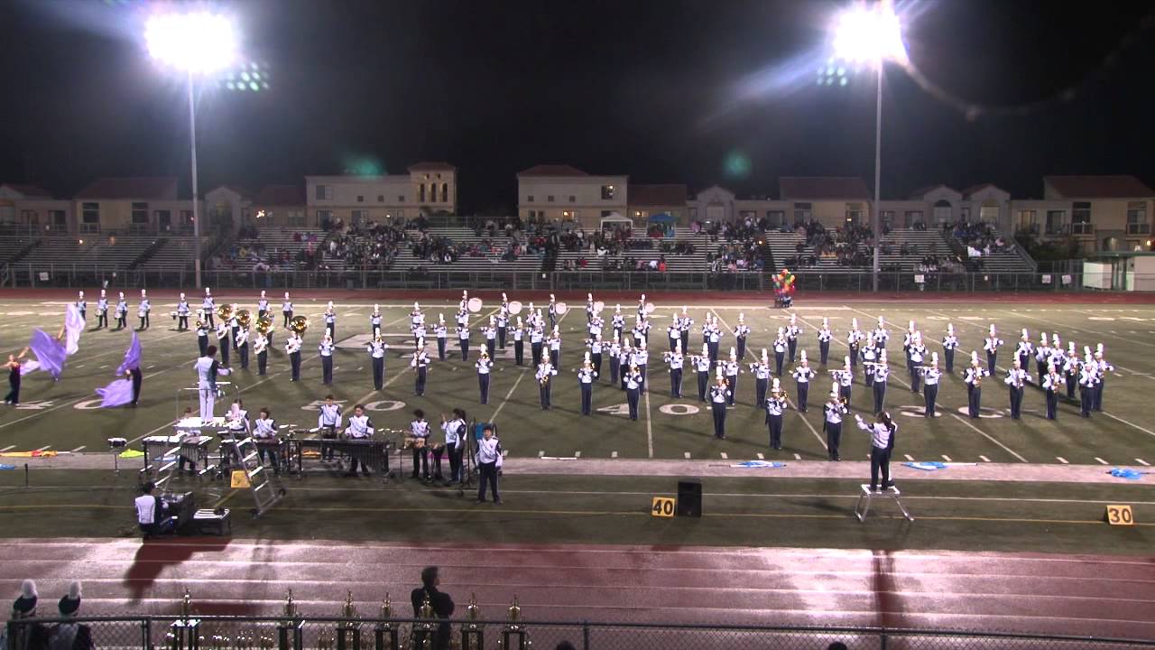 Crescenta Valley High School Marching Band performing at the 2011