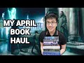 My april 2024 huge book haul