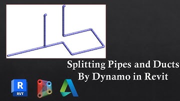 R007.Automated Splitting Pipes and Ducts by length in Revit by using Dynamo #revit #dynamo #autodesk