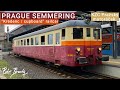 TRIP REPORT | Prague Semmering | historical railcar | KŽC Pražský motoráček