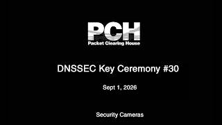 DNSSEC KC 30 Sept 1 2026 10am PDT Security Cameras