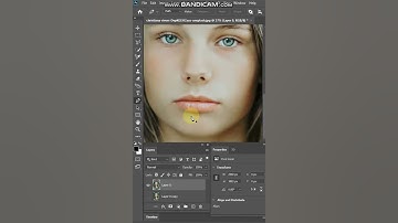 How to change lips color in photoshop | Shorts