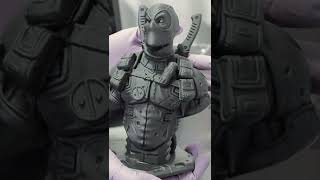 Incredibly detailed 3D printed Deadpool