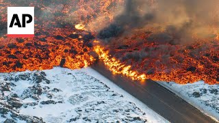 Iceland volcano is erupting again, cutting heat and hot water supplies