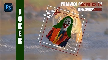 How to Transform a face into Joker | Photoshop Tutorial 2020