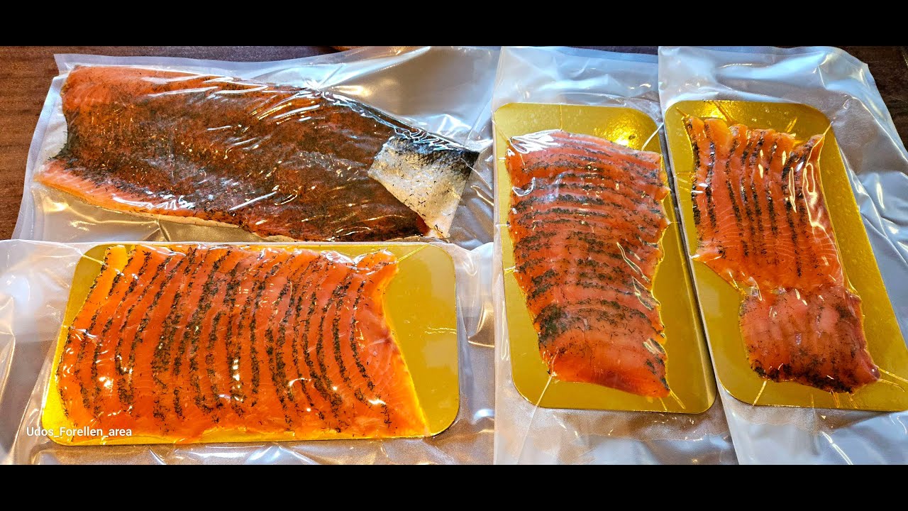 Wie ich meinen Graved Lachs herstelle aus einem Silberlachs in 4K