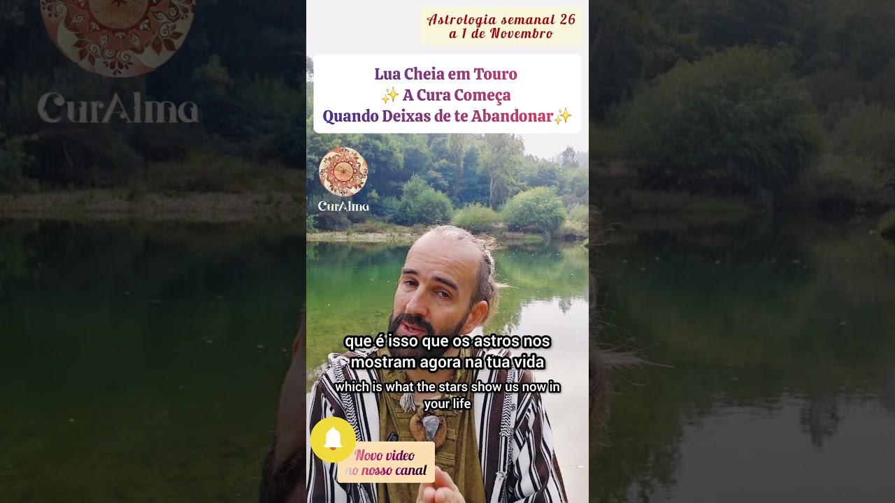 Lua Cheia em Touro ✨ A Cura Começa Quando Deixas de te Abandonar✨