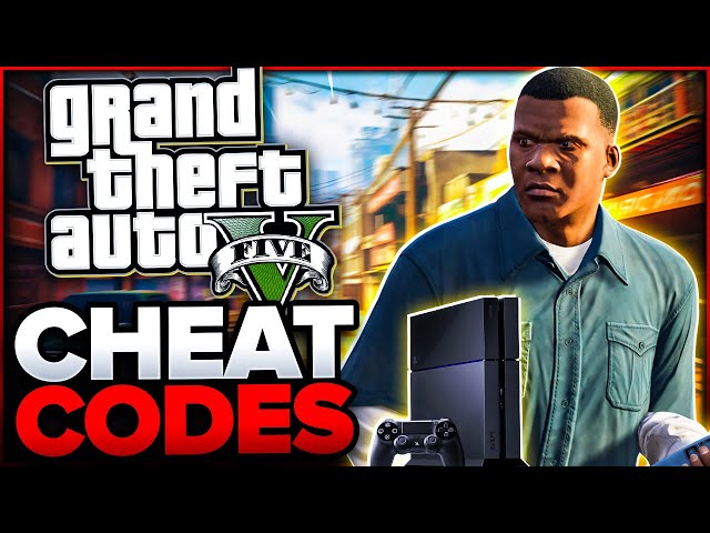 GTA V cheat codes for PS4