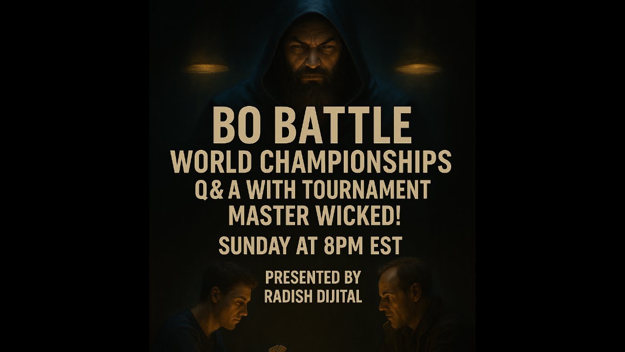 Bo Battle World Championships With Tournament Master Wicked