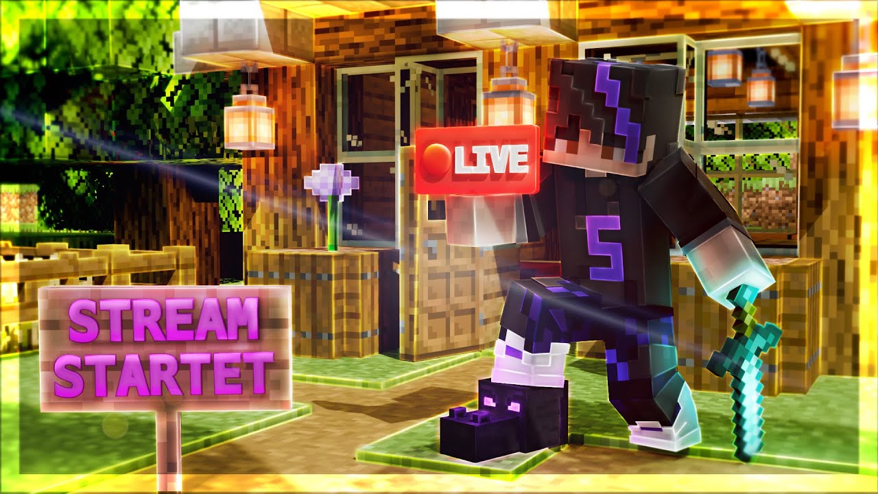 🟣DAS VOID VERFOLGT MICH IN MINECRAFT!🟣ROAD TO 2400 FOLLOWER!🟣