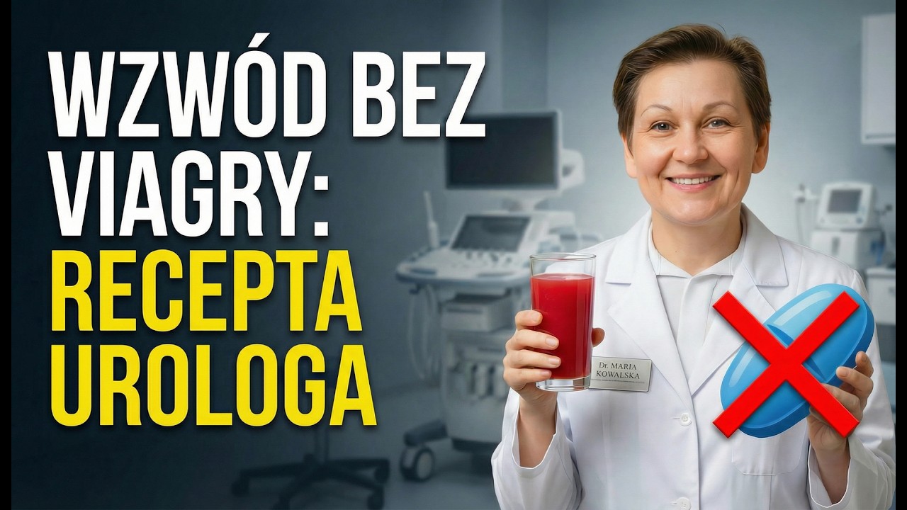 WZWÓD BEZ VIAGRY! Recepta, która działa u 80% mężczyzn