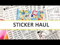 Planner Sticker Haul #51 (kits, scripts)