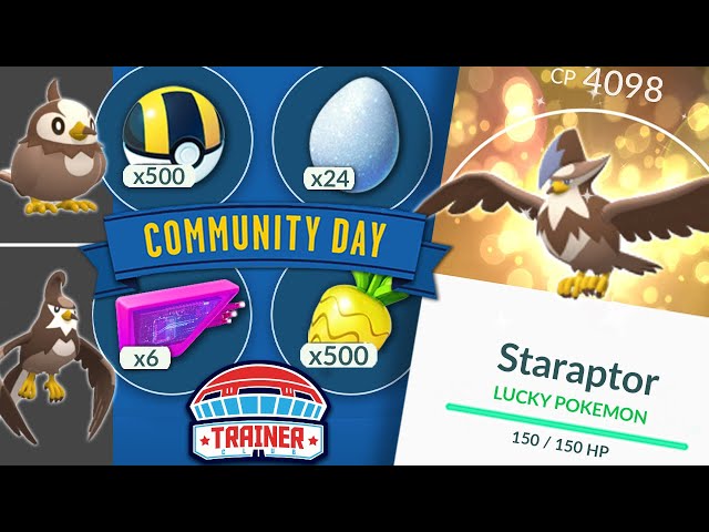 Starly Community Day results