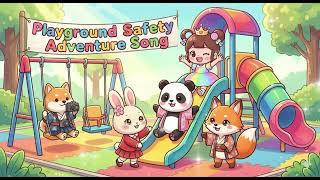 🎠 Playground Safety Adventure Song | Fun Kids Song About Playing Smart!