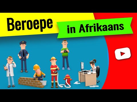Beroepe ▶ Leer beroepe in Afrikaans