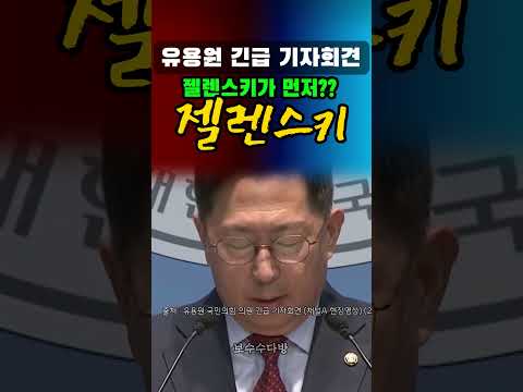 "우리 정부가 아니라 젤렌스키 입으로" 유용원, 北 포로 송환 지적