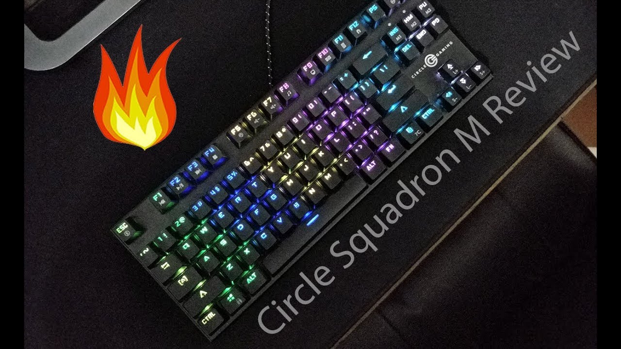 Circle Squadron M Mechanical Gaming Keyboard Review with Pros & Cons YouTube