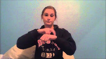 Katie Spicer Sign Language Lesson 12 Assignment 1