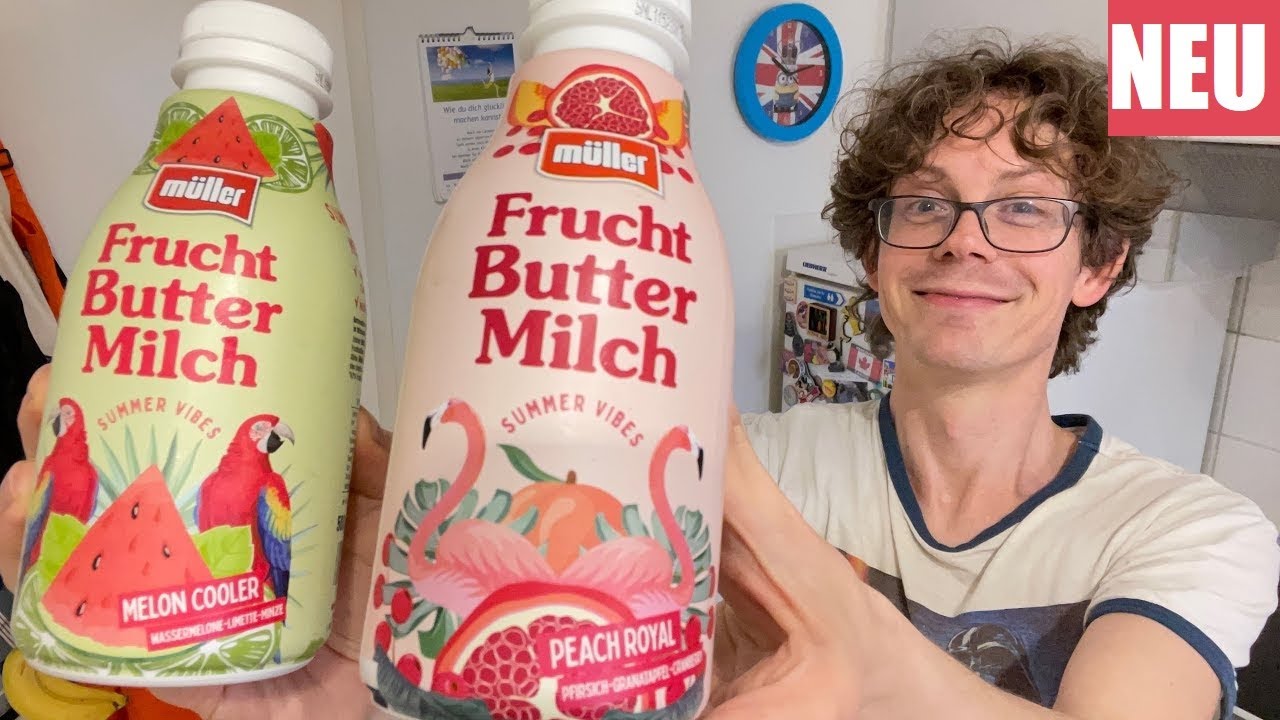 Müller Frucht Buttermilch im Test: Wassermelone Limette Minze vs ...