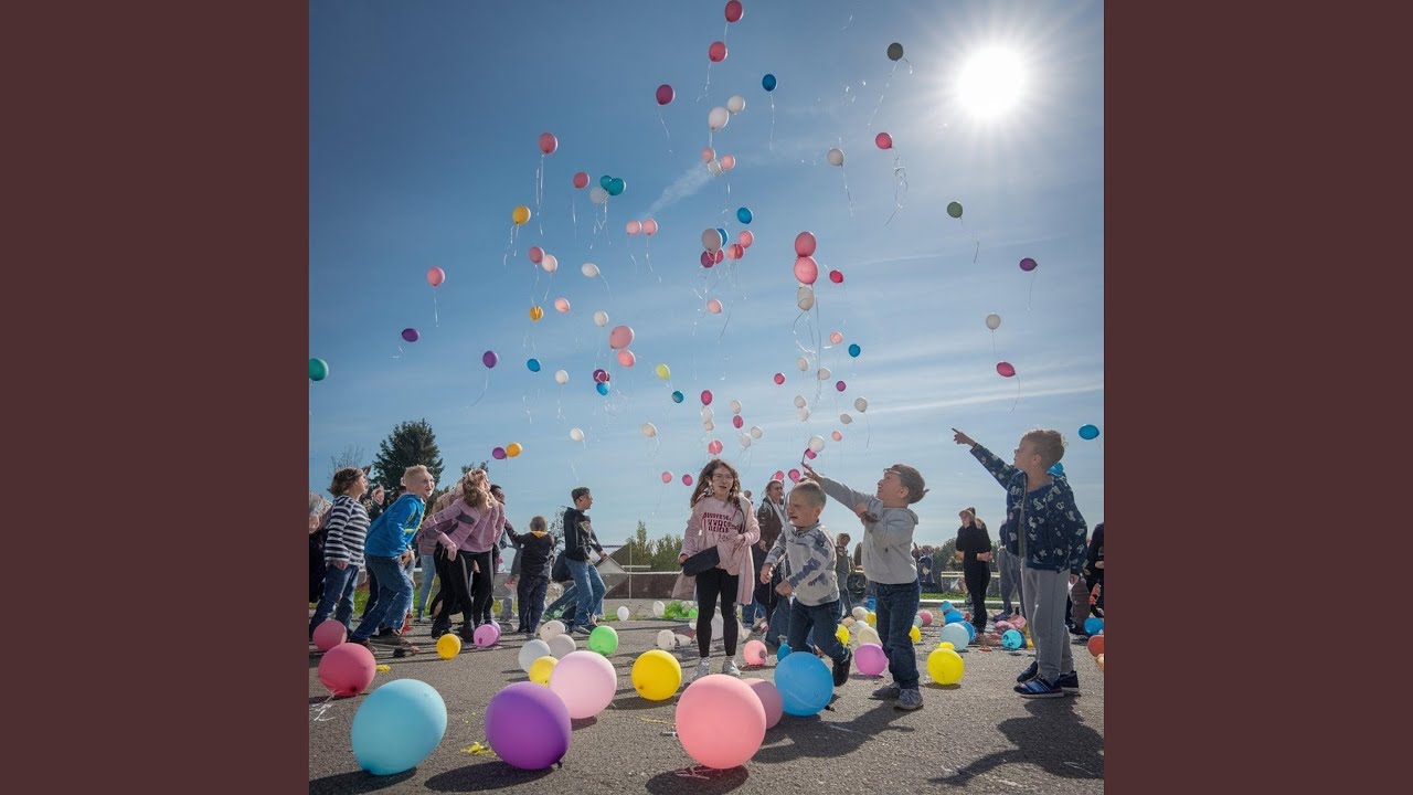 Colorful Bouncing Balloons