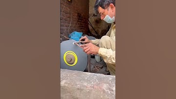 The Blacksmith Made a beautiful knife from a Meat