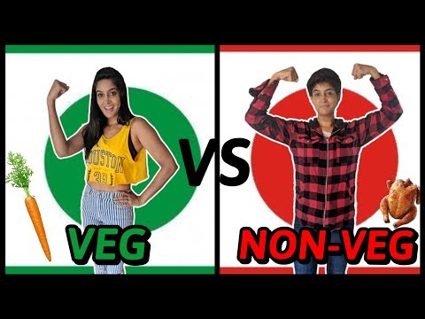 Veg VS. Non – Veg | Rickshawali
