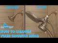 How To Replace Your Shower Head & Install a Better One | DIY With Bob