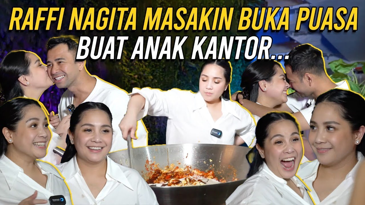 RAFFI NAGITA BOS TERBAIK !!! SEMUA RELA NGANTRI BUAT CICIPIN MASAKAN SPESIAL BOS...