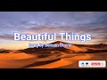 Beautiful Things | With [LYRICS]