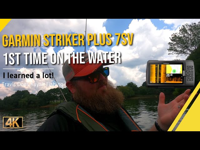 ovn Narabar afbryde Garmin Striker Plus 7SV On the Water - First Time, Lessons Learned - YouTube