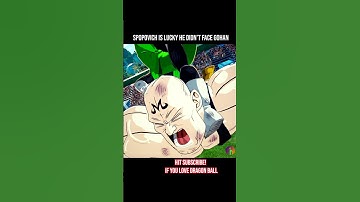 Spopovich was Lucky Gohan Didn’t Fight him #dragonball #dbz #gohan #sparkingzero #anime #trending