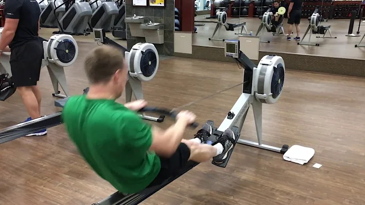 Jeff Wolff, Concept 2 - 1min row all-time American...