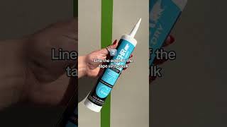 It’s that easy to hack clean lines. 🙌 #BEHR #TodayLetsPaint #cleanlines #diyhack