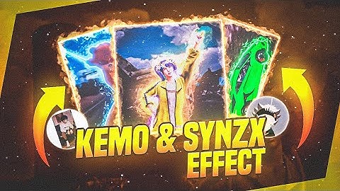 How to Make Thumbnail Like @SynzX & @Kemo.. | SynzX & KemO Thumbnail Effect 🔥