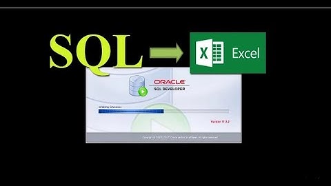 How to Export data from SQL Developer to Excel || How to Export data from Oracle to Excel Format