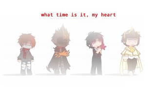 What time is it, my heart. || Trend/MEME || Gacha Club