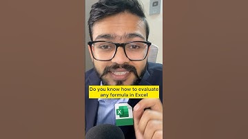 How to Evaluate Formula in Excel | Excel Amazing Trick #excel #exceltips #shorts