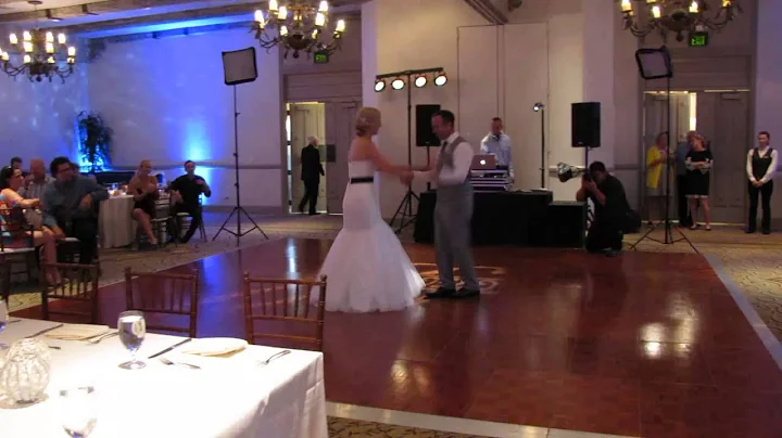 Julie & Greg's First Wedding Dance - July 19, 2014