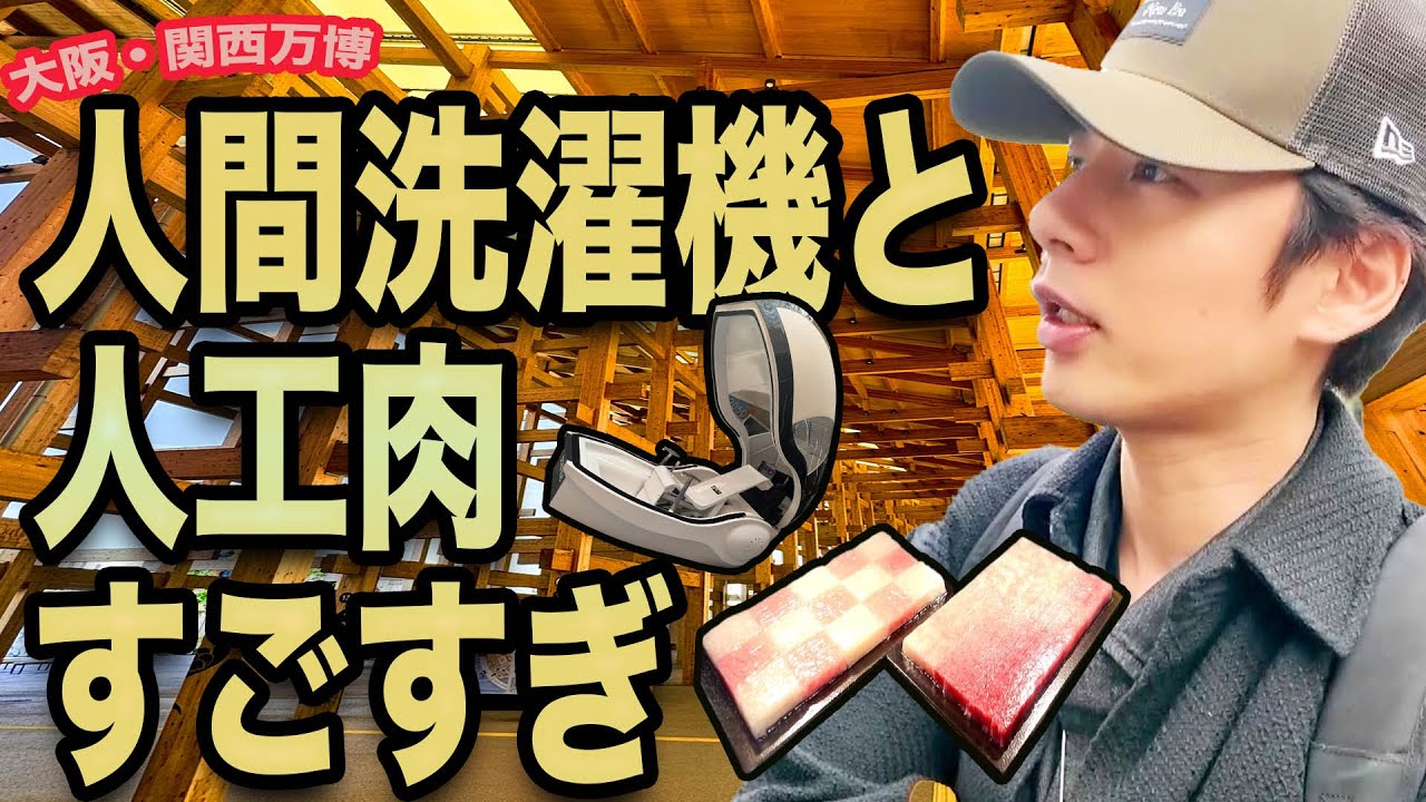 大阪万博で1日遊んでみた感想を、忖度無しで正直に言う動画