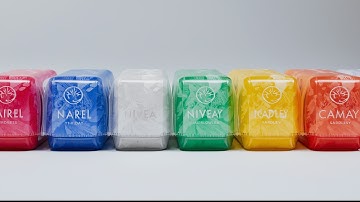 Satisfying Video / Haul 100 Soaps / Asmr Tapping And Scratching