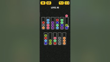 Ball Sort Puzzle Level 92 || Ball Sort Puzzle || Level 92
