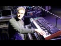 Mike playing his Rhodes and Prophet08 at Level 42 soundcheck