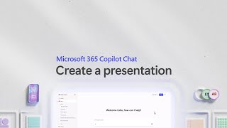 Create a presentation using Microsoft 365 Copilot Chat