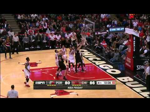 Portland Trail Blazers Vs Chicago Bulls 12 December 2014 Highlights
