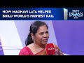 How NDTV's 'Indian of the Year' Madhavi Lata Helped Build the World's Highest Rail Bridge